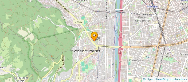 localisation de l'entreprise MONSIEUR DELYAN ZERGUA  SEYSSINET-PARISET