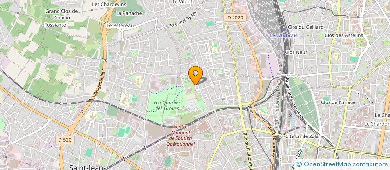 localisation de l'entreprise MONSIEUR DEMAR BINGHAM  ORLEANS
