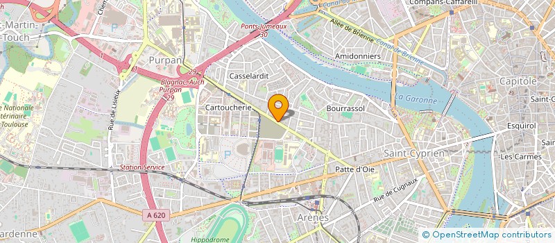 localisation de l'entreprise MONSIEUR DEMBA CISSE à TOULOUSE