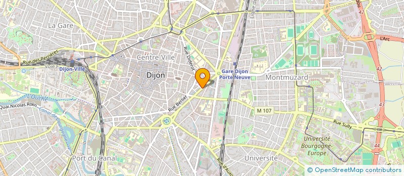 localisation de l'entreprise MONSIEUR DEMBA DIALLO  DIJON