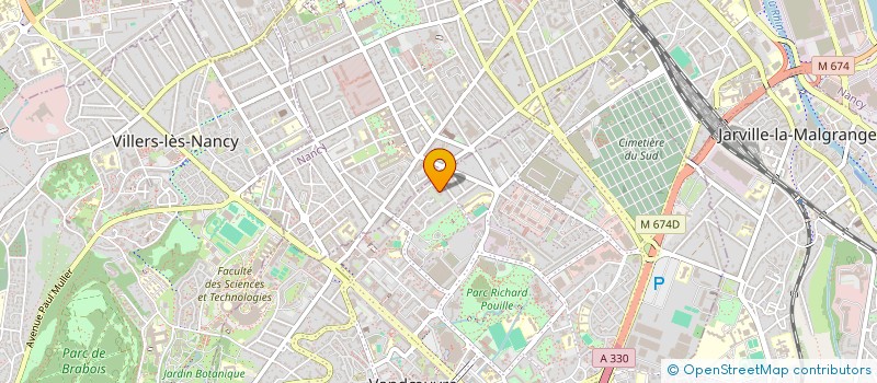 localisation de l'entreprise MONSIEUR DEMBA DIAWARA  VANDUVRE-LES-NANCY