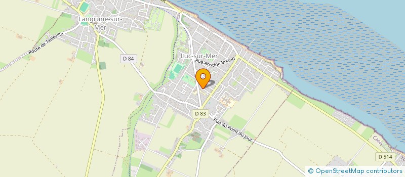 localisation de l'entreprise MONSIEUR DEMBA DIONG  LUC-SUR-MER