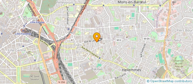 localisation de l'entreprise MONSIEUR DEMBA DRAME  LILLE