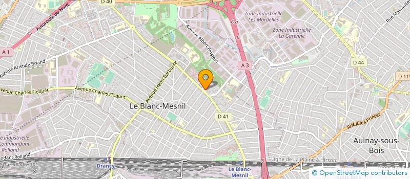 localisation de l'entreprise MONSIEUR DEMBA DRAME à LE BLANC-MESNIL