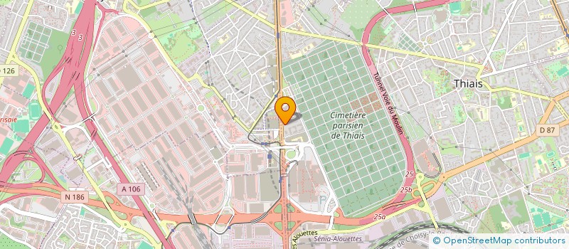 localisation de l'entreprise MONSIEUR DEMBA FADIGA  THIAIS