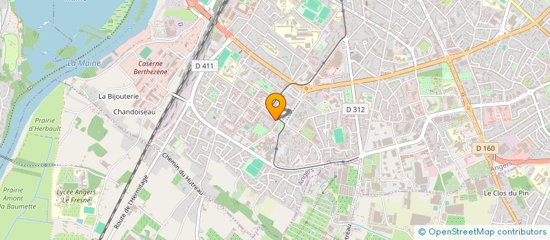 localisation de l'entreprise MONSIEUR DEMBA GASSAMA à ANGERS