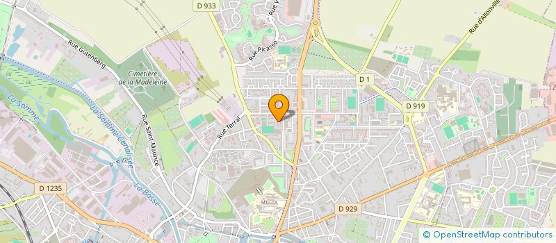 localisation de l'entreprise MONSIEUR DEMBA GNINGUE à AMIENS