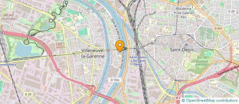 localisation de l'entreprise MONSIEUR DEMBA HAMADI N DIAYE  L'ILE-SAINT-DENIS