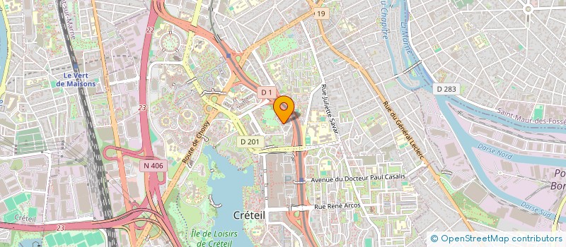 localisation de l'entreprise MONSIEUR DEMBA KANOUTE  CRETEIL