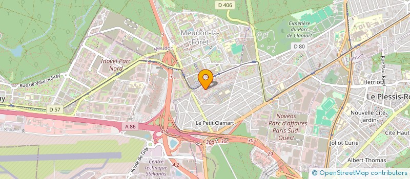 localisation de l'entreprise MONSIEUR DEMBA KONATE  CLAMART