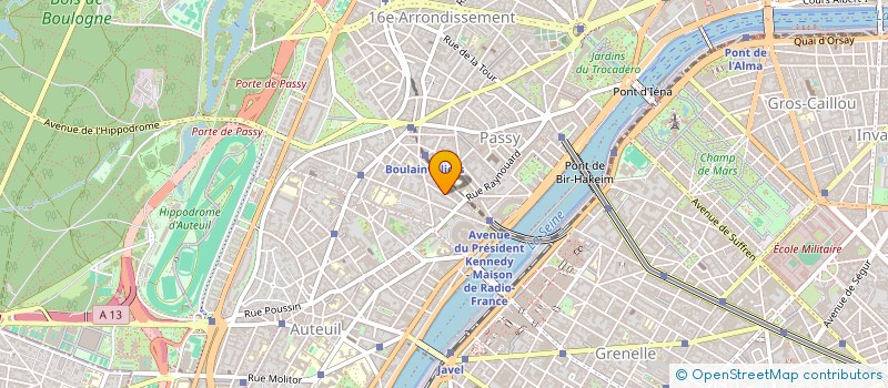 localisation de l'entreprise MONSIEUR DEMBA NDIAYE  PARIS