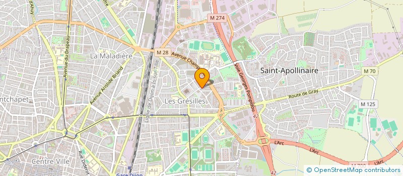 localisation de l'entreprise MONSIEUR DEMBA SIBY  DIJON