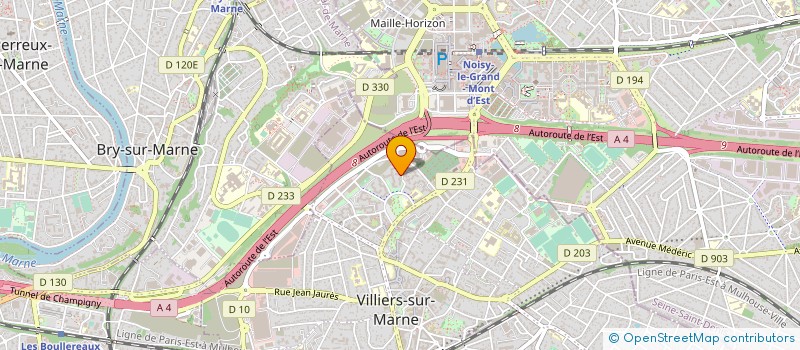 localisation de l'entreprise MONSIEUR DEMBA SIDIBE  VILLIERS-SUR-MARNE