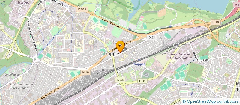 localisation de l'entreprise MONSIEUR DEMBA SOUMARE à TRAPPES