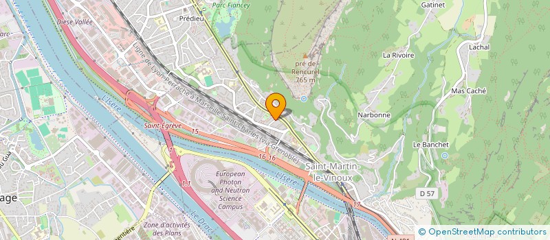 localisation de l'entreprise MONSIEUR DEMBO CAMARA  SAINT-MARTIN-LE-VINOUX