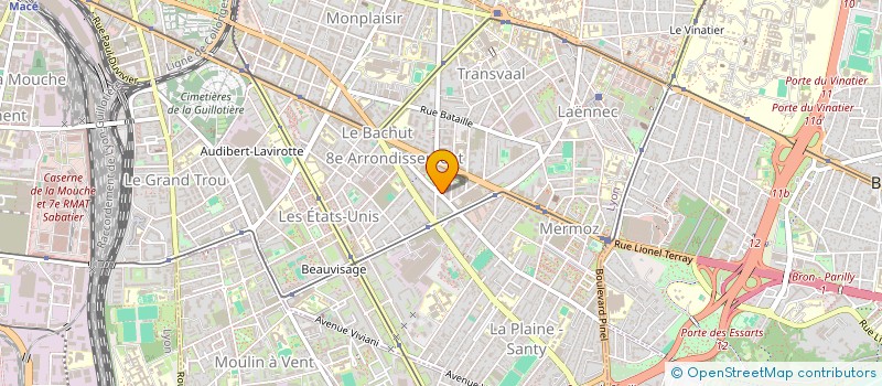 localisation de l'entreprise MONSIEUR DEMBO CISSE  LYON