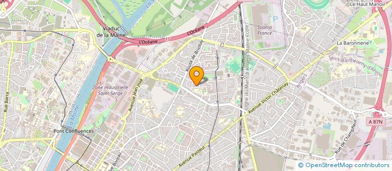 localisation de l'entreprise MONSIEUR DEMBO DANFAKHA à ANGERS