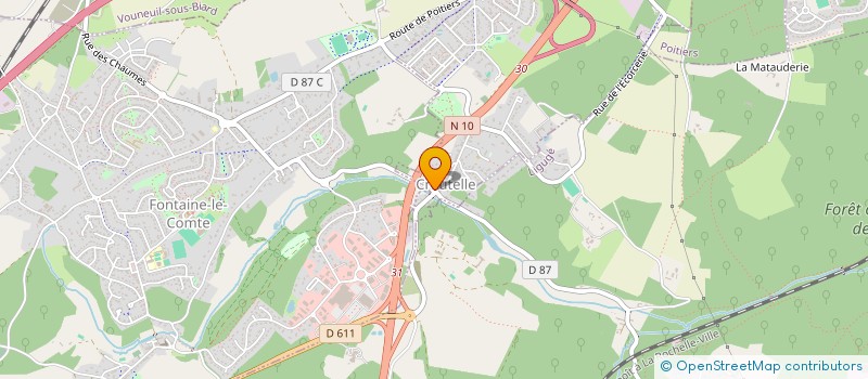 localisation de l'entreprise MONSIEUR DEMBO DIABY  CROUTELLE