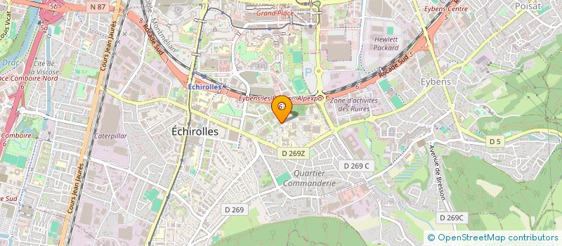 localisation de l'entreprise MONSIEUR DEMBO DIABY à ECHIROLLES