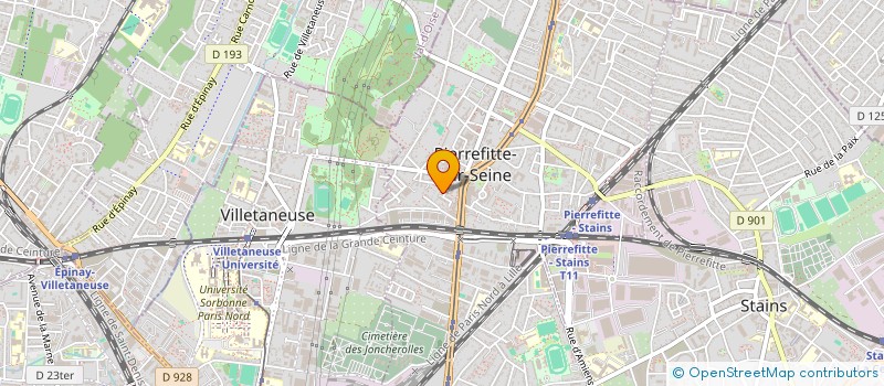 localisation de l'entreprise MONSIEUR DEMBO DIABY à PIERREFITTE-SUR-SEINE