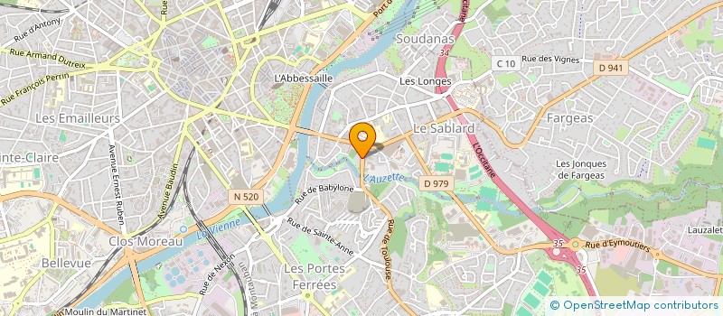 localisation de l'entreprise MONSIEUR DEMBO GASSAMA à LIMOGES