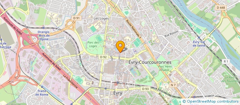 localisation de l'entreprise MONSIEUR DEMDA SIDY à EVRY-COURCOURONNES