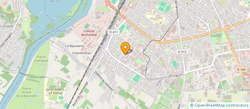 localisation de l'entreprise MONSIEUR DEMELASH GIZACHEW WORDOFA à ANGERS