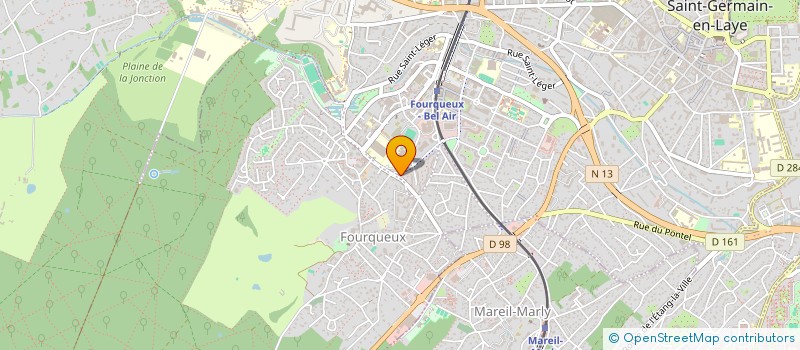 localisation de l'entreprise MONSIEUR DEMETRIO AGUERO  SAINT-GERMAIN-EN-LAYE