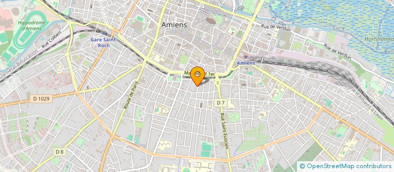 localisation de l'entreprise MONSIEUR DEMETRIO DALLAGO  AMIENS