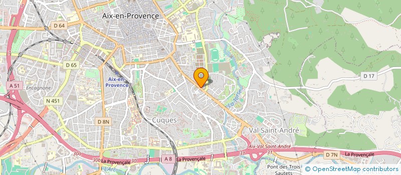 localisation de l'entreprise MONSIEUR DEMHAT PILIS à AIX-EN-PROVENCE