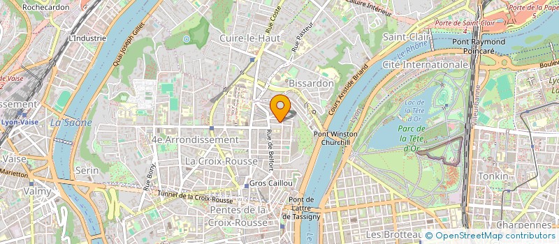 localisation de l'entreprise MONSIEUR DEMIAN RUDEL REY  LYON