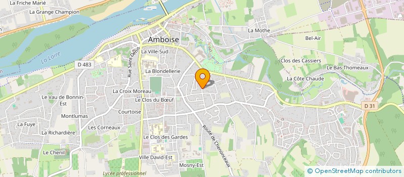 localisation de l'entreprise MONSIEUR DEMIRKAN TOSUN à AMBOISE