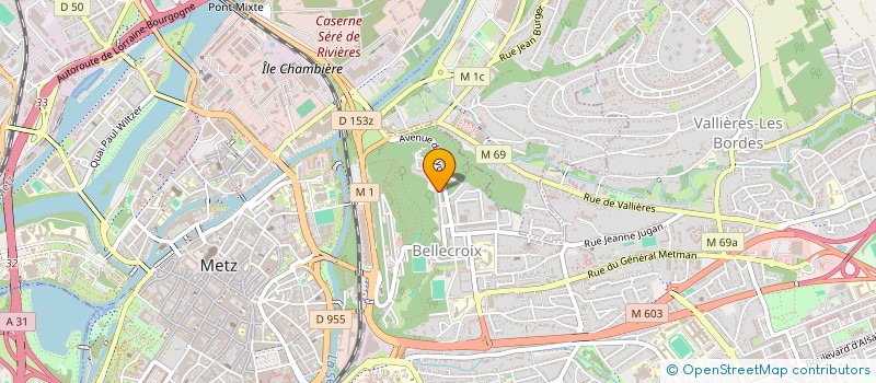 localisation de l'entreprise MONSIEUR DEMSEY WINDASTING  METZ