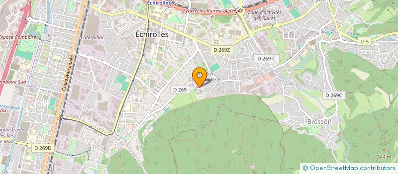 localisation de l'entreprise MONSIEUR DEMSY CAMARA à ECHIROLLES