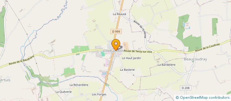 localisation de l'entreprise MONSIEUR DENEZ JOUBIN  VILLEBAUDON