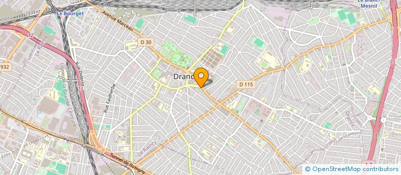 localisation de l'entreprise MONSIEUR DENILSON DA SILVA AVELINO GONCALVES  DRANCY