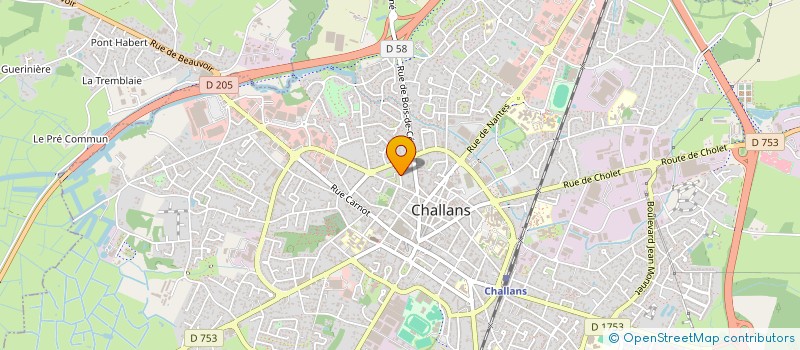 localisation de l'entreprise MONSIEUR DENIS ABILLARD à SALLERTAINE