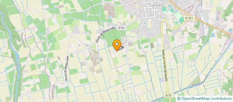 localisation de l'entreprise MONSIEUR DENIS ADAM  SARRIANS