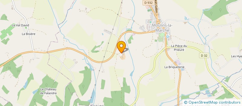 localisation de l'entreprise MONSIEUR DENIS AGUINET à MOULINS-LA-MARCHE