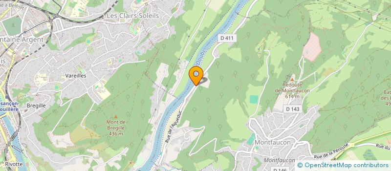 localisation de l'entreprise MONSIEUR DENIS AKTAS  MONTFAUCON