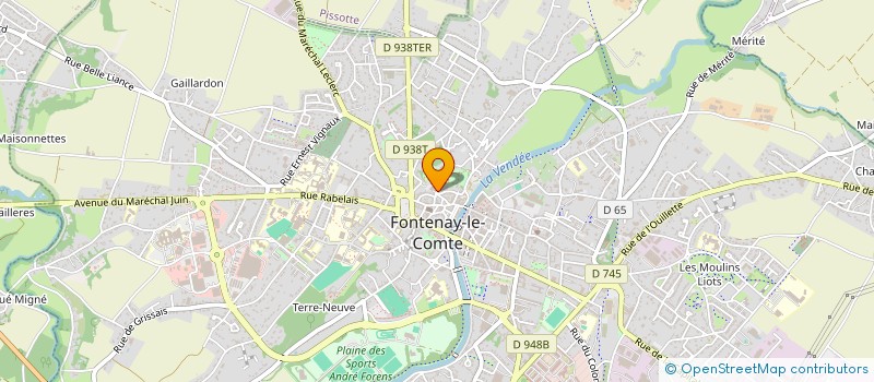 localisation de l'entreprise MONSIEUR DENIS ALARD  FONTENAY-LE-COMTE