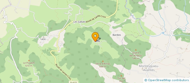 localisation de l'entreprise MONSIEUR DENIS ALCUTA à MONTJOIE-EN-COUSERANS