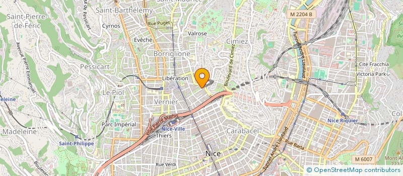 localisation de l'entreprise MONSIEUR DENIS ALTOUNIAN à NICE