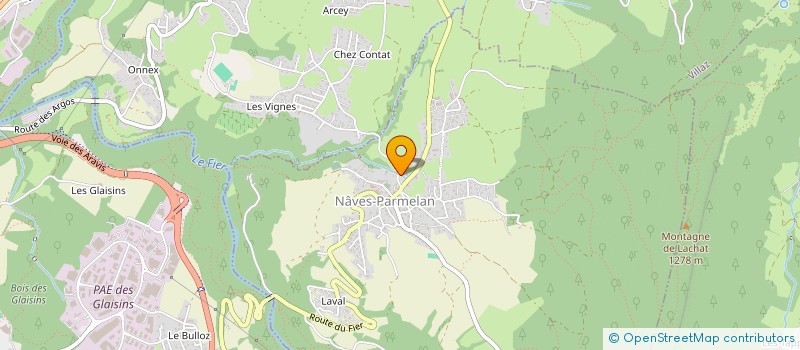 localisation de l'entreprise MONSIEUR DENIS AMAZ  NAVES-PARMELAN