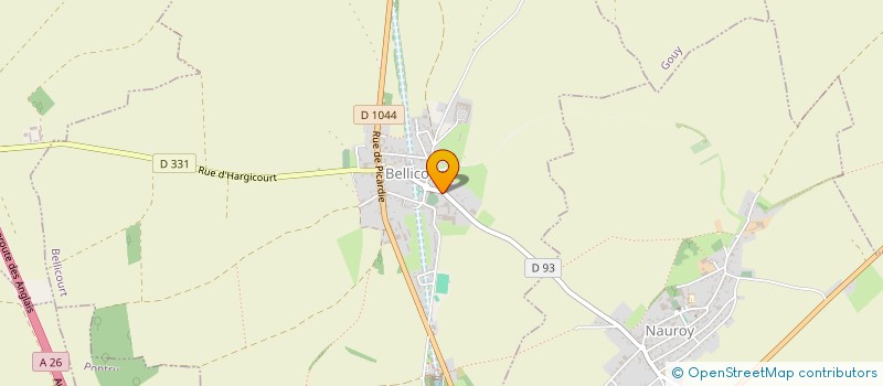 localisation de l'entreprise MONSIEUR DENIS AMMEUX  NAUROY