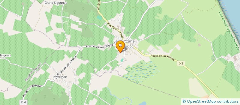 localisation de l'entreprise MONSIEUR DENIS AMMON  SAINT-YZANS-DE-MEDOC