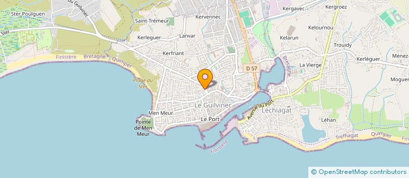 localisation de l'entreprise MONSIEUR DENIS ANDRE  TREFFIAGAT