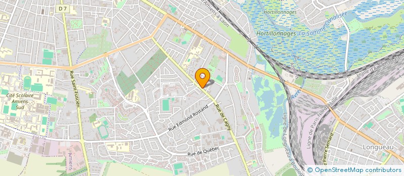 localisation de l'entreprise MONSIEUR DENIS ANDRE  AMIENS