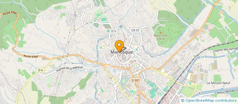 localisation de l'entreprise MONSIEUR DENIS ANDREUCCI à MANOSQUE