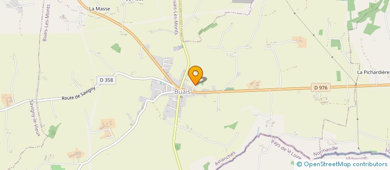 localisation de l'entreprise MONSIEUR DENIS ANFRAY  LE TEILLEUL